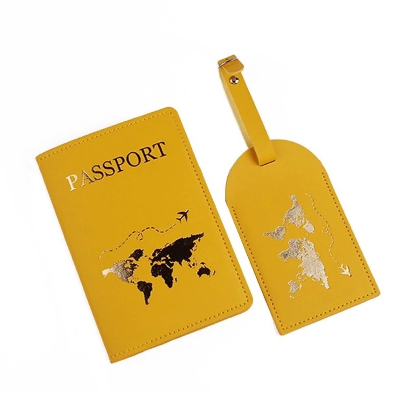 PU Leather Passport Cover Holder Luggage Tag for Women Men Travel Fashion Lover Couple Weddings Gift
PU Leather Passport Cover Holder Luggage Tag for Women Men Travel Fashion Lover Couple Weddings Gift