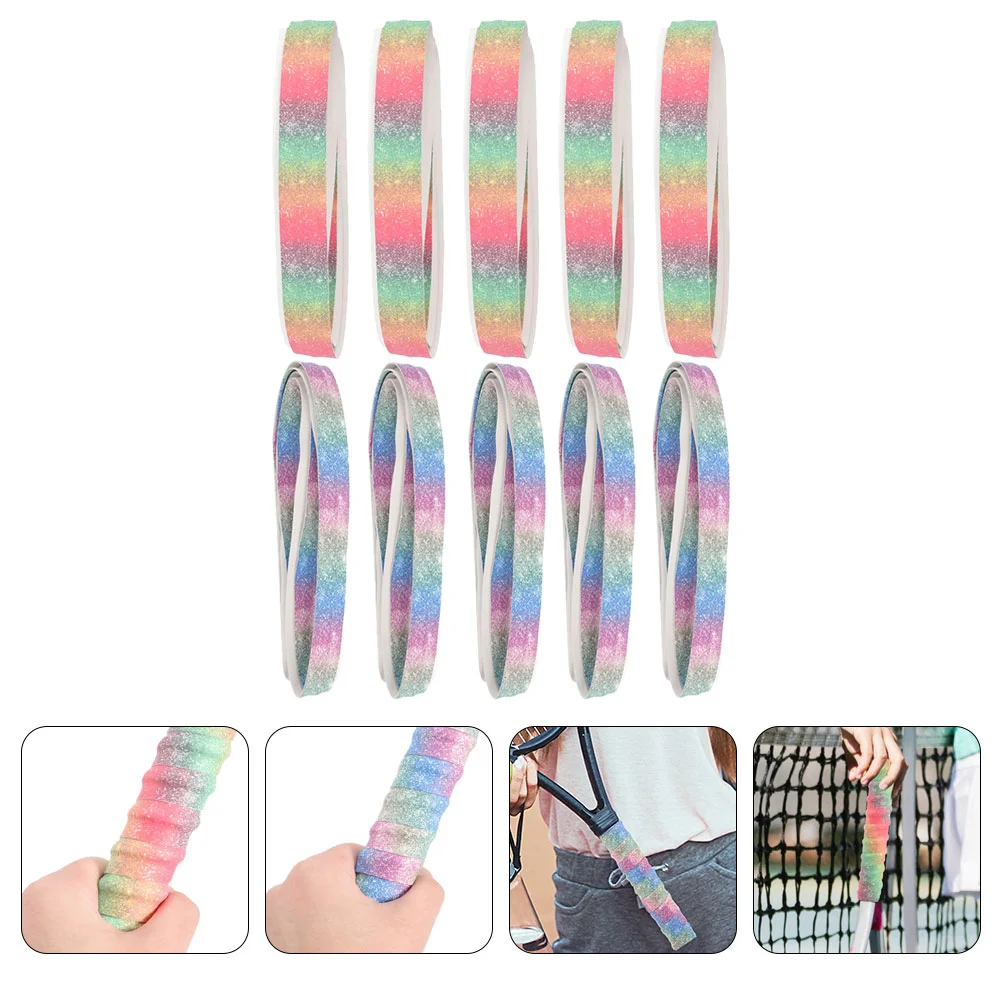 Keel Sweat Belt Rainbow Color-Changing Hand Glue Dragon Rod Wrap Handle With Tennis Racket Non-Slip Sweat Belt 1.5m
Keel Sweat Belt Rainbow Color-Changing Hand Glue Dragon Rod Wrap Handle With Tennis Racket Non-Slip Sweat Belt 1.5m