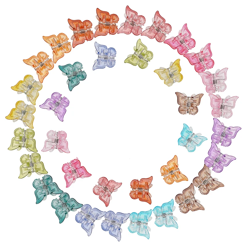 10/12/24Pcs New Colorful Butterfly Mini Hair Clip Claw Grip Barrettes Clamps Girls Hairpin Claw Clip Hair Styling Accessories
10/12/24Pcs New Colorful Butterfly Mini Hair Clip Claw Grip Barrettes Clamps Girls Hairpin Claw Clip Hair Styling Accessories