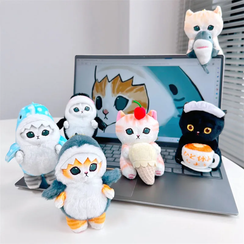 10cm Kawaii Plush Doll Mofusand Whale Shark Cat Hobby Anime Cute Plushies Stuffed Keychain Bag Pendant Toys for Girls Gift
10cm Kawaii Plush Doll Mofusand Whale Shark Cat Hobby Anime Cute Plushies Stuffed Keychain Bag Pendant Toys for Girls Gift