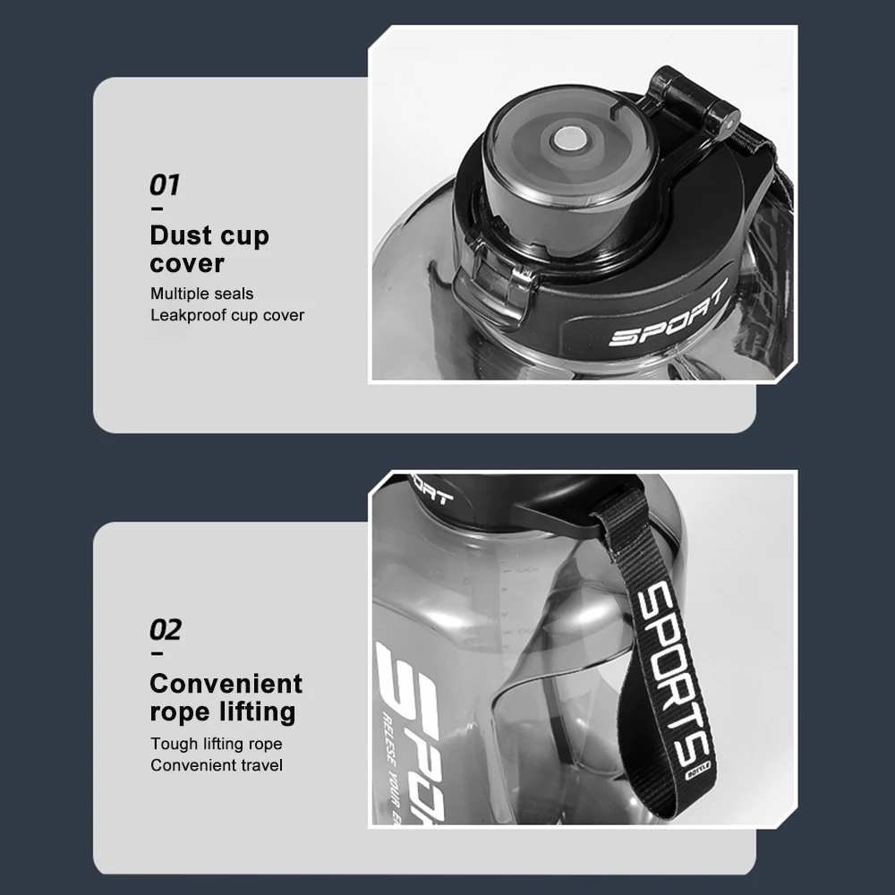 C2 1.7L Large Capacity Water Bottle Sport Gym Cycling Cup Portable Sports Water Bottle For Fitness Camping Runners Water kettle 9 Mallzona Sca6ca1aee80f4a39aa27f7489dabd597X C2 1.7L Large Capacity Water Bottle Sport Gym Cycling Cup Portable Sports Water Bottle For Fitness Camping Runners Water kettle Mallzona