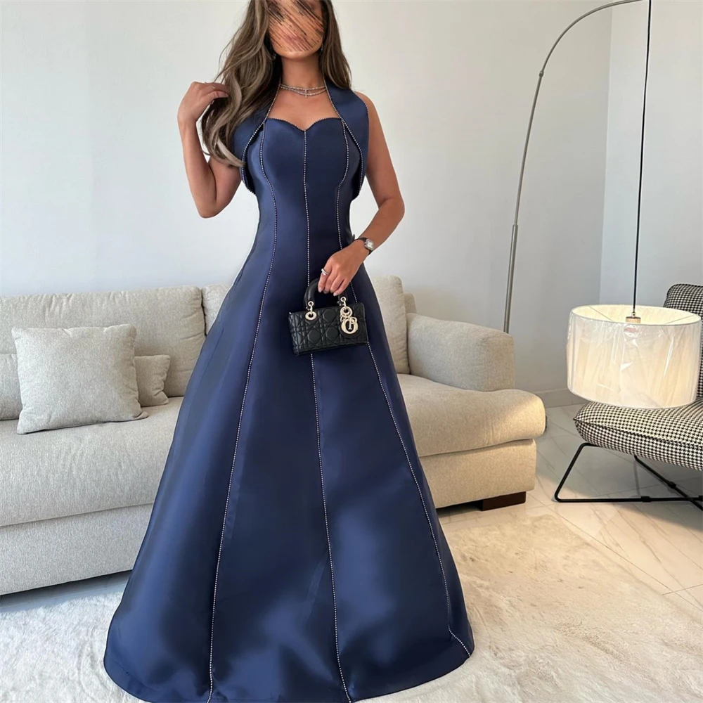 Prom Dress فساتين للحفلات الراقصة Strapless Satin A Line Women 2023 New Formal فستان Occasion Evening Gown Ramada فساتينn
Prom Dress فساتين للحفلات الراقصة Strapless Satin A Line Women 2023 New Formal فستان Occasion Evening Gown Ramada فساتينn