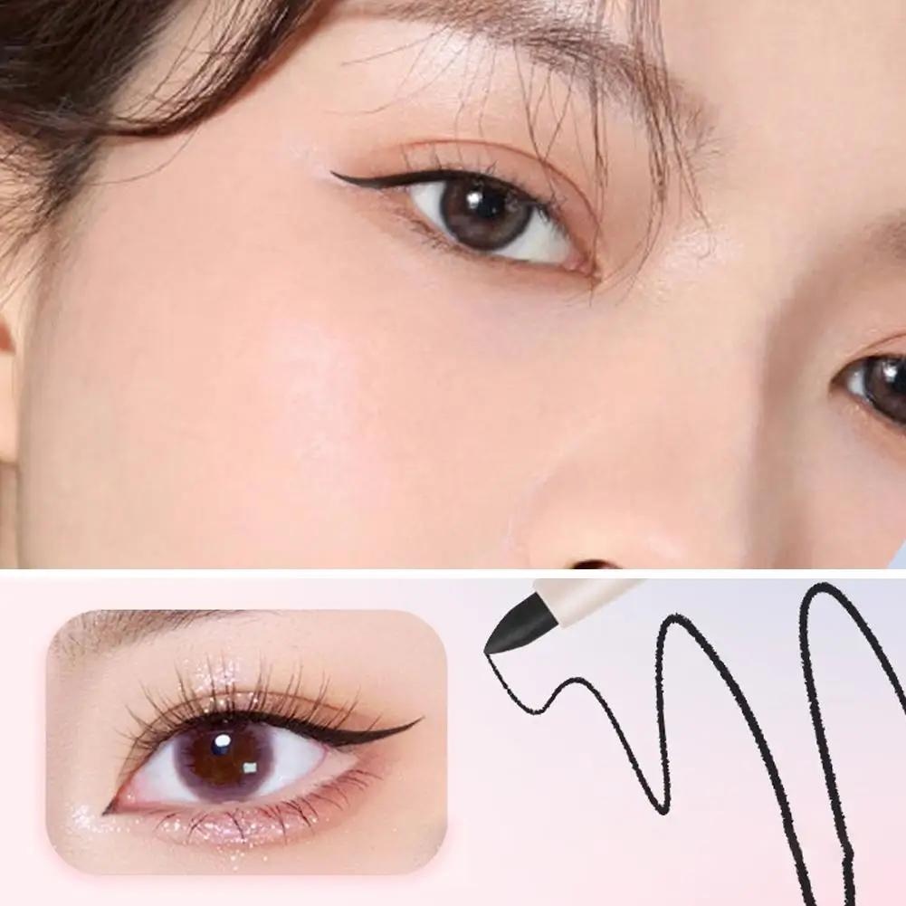 

Double-Headed Eyeliner Gel Pen Waterproof Lasting Ultra-fine Eyelid Lying Big Natural Pencil Lower Makeup Eye Silkworm Cosm A9F8