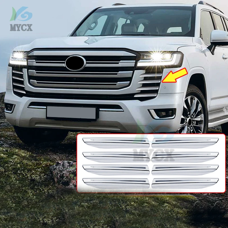 Front Grille Bumper High Gloss Chrome for Toyota Land Cruiser 300 Lc300 2023 Upgrade Exterior Decoration Accessories Body Kit
Front Grille Bumper High Gloss Chrome for Toyota Land Cruiser 300 Lc300 2023 Upgrade Exterior Decoration Accessories Body Kit