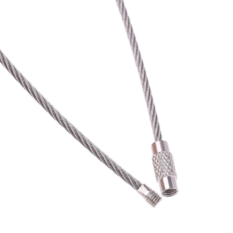 yunyun Keyring Mini Keychain Buckle Circle Clip Keychain Making DIY Tag Wire Loop Rope
yunyun Keyring Mini Keychain Buckle Circle Clip Keychain Making DIY Tag Wire Loop Rope