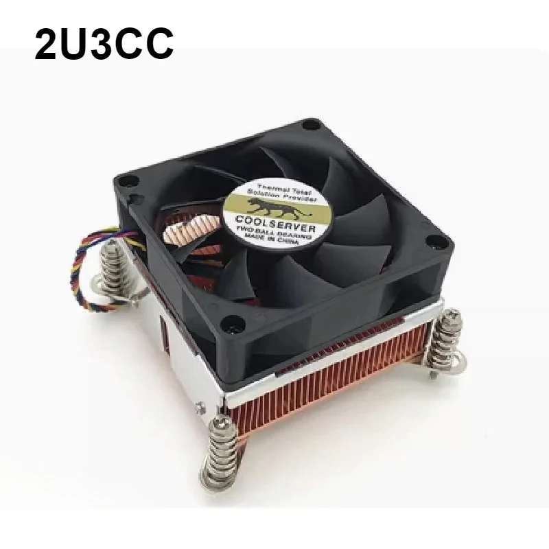 OOLSERVER 2U3CC Desktop PC Workstation Server CPU Cooler Air Cooler Radiator PWM Cooling Fan For Intel LGA1155 1156 2011 2066
OOLSERVER 2U3CC Desktop PC Workstation Server CPU Cooler Air Cooler Radiator PWM Cooling Fan For Intel LGA1155 1156 2011 2066