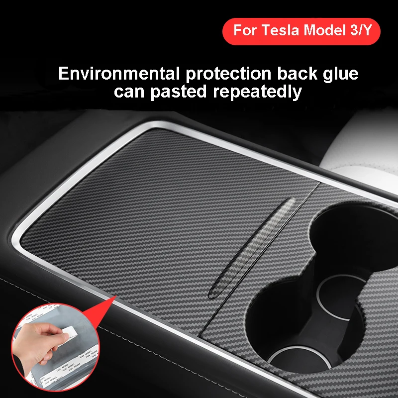 For Tesla Model 3 Y Center Console Panel Central Control Cup Ultrathin ABS Cover Fit with Original Car Protective Decor Patch
For Tesla Model 3 Y Center Console Panel Central Control Cup Ultrathin ABS Cover Fit with Original Car Protective Decor Patch