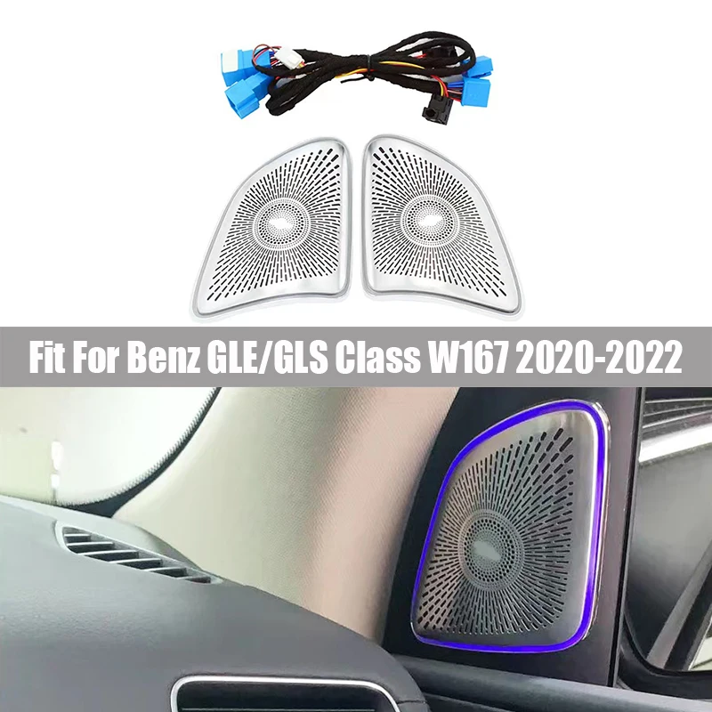 Suitable for Mercedes Benz GLE Class GLS Class W167 2020-2022 64 Color Colorful Luminous Tweeter Cover Synchronous Color Change
Suitable for Mercedes Benz GLE Class GLS Class W167 2020-2022 64 Color Colorful Luminous Tweeter Cover Synchronous Color Change