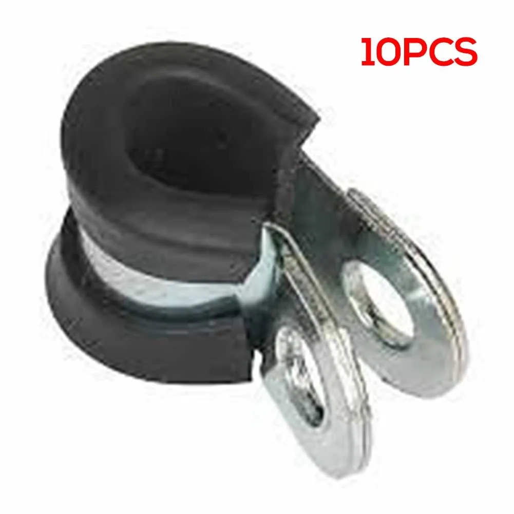 10Pcs 8mm Rubber Lined Metal P Clip Camper Hydraulic Brake Gas Line Pipe Fixing Metal And Rubber Car Accessories
10Pcs 8mm Rubber Lined Metal P Clip Camper Hydraulic Brake Gas Line Pipe Fixing Metal And Rubber Car Accessories