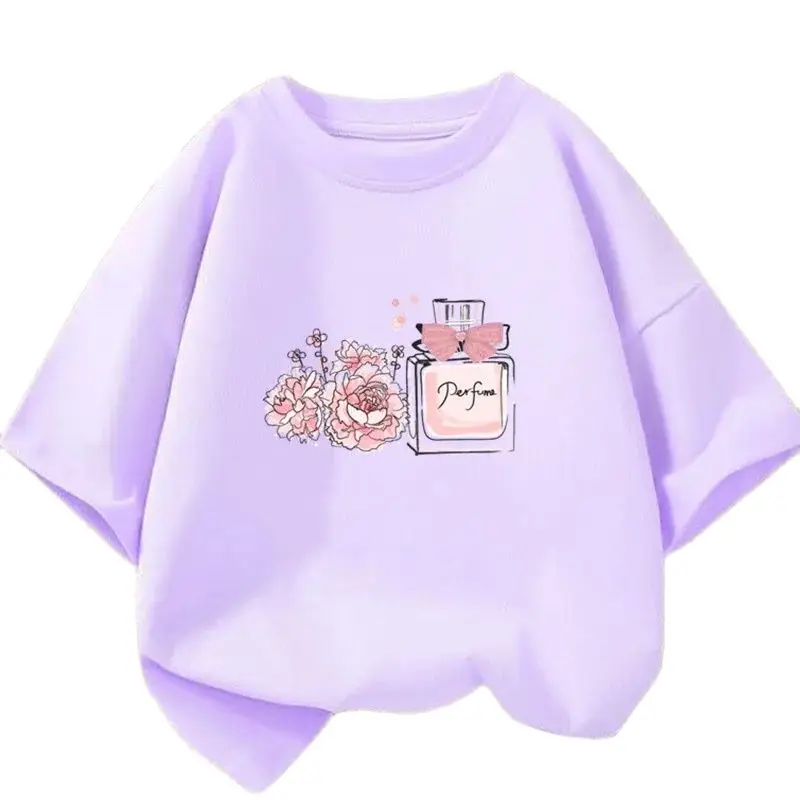 2023 New Fashion Girls Short Sleeve T-Shirts Toddler Cartoon Graphic Tee Little Girl Cute Print T-Shirts Kids Summer Clothing
2023 New Fashion Girls Short Sleeve T-Shirts Toddler Cartoon Graphic Tee Little Girl Cute Print T-Shirts Kids Summer Clothing