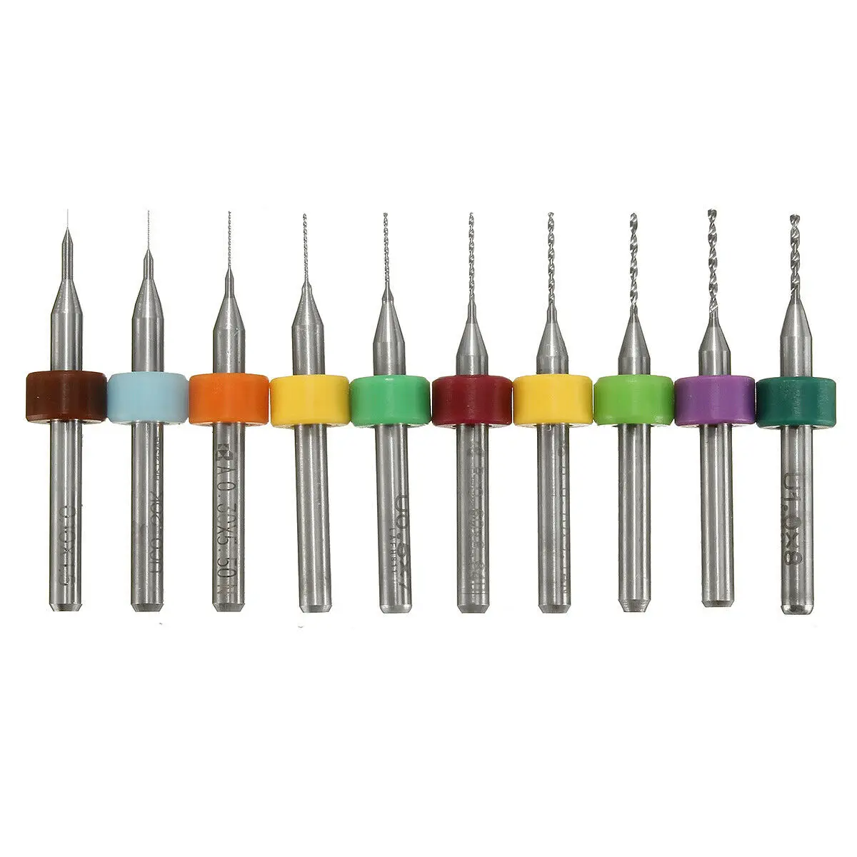 10pcs PCB Drill Bit Set Tungsten Carbide Micro Drills For Printed Circuit Board 1/8" Shank Mini CNC Drilling Bit Set
10pcs PCB Drill Bit Set Tungsten Carbide Micro Drills For Printed Circuit Board 1/8" Shank Mini CNC Drilling Bit Set