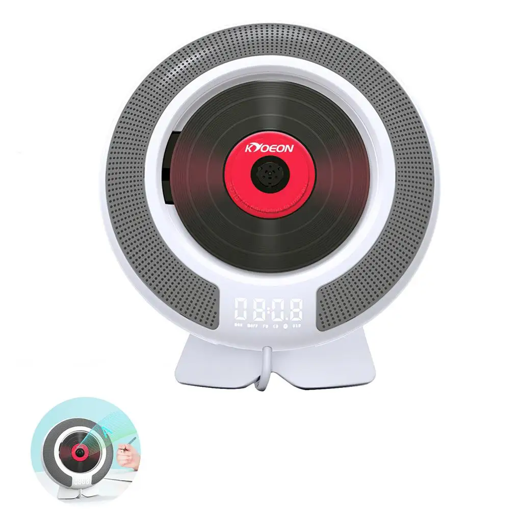 Bluetooth CD Player Prenatal Education Machine Wall Mounted 87 5KHZ-108 0MHZ CD Music Player Built in Double Speakers
Bluetooth CD Player Prenatal Education Machine Wall Mounted 87 5KHZ-108 0MHZ CD Music Player Built in Double Speakers