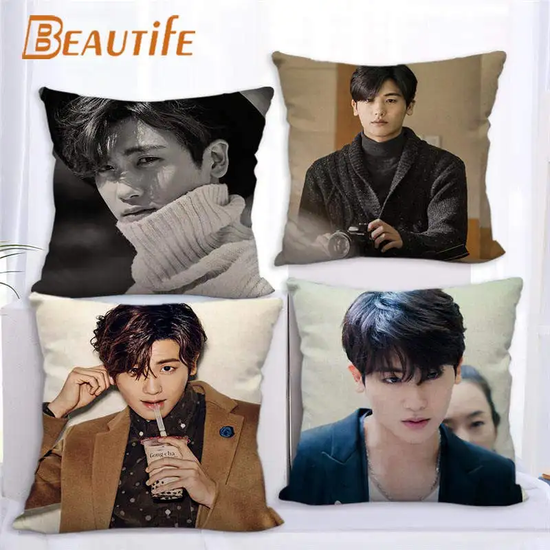 Наволочка для подушки 45x45 см Park Hyung Sik KPOP, квадратная Наволочка на молнии из хлопка и льна, наволочки для спальни, домашний декор, подарок для мальчиков и девочек
Наволочка для подушки 45x45 см Park Hyung Sik KPOP, квадратная Наволочка на молнии из хлопка и льна, наволочки для спальни, домашний декор, подарок для мальчиков и девочек