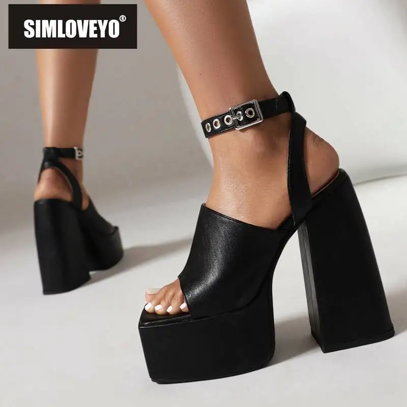 SIMLOVEYO женская обувь на блочном каблуке 14,5 см платформа 5 см ремешок с пряжкой на щиколотке большой размер 41 42 43 модные сексуальные вечерние туфли
SIMLOVEYO женская обувь на блочном каблуке 14,5 см платформа 5 см ремешок с пряжкой на щиколотке большой размер 41 42 43 модные сексуальные вечерние туфли