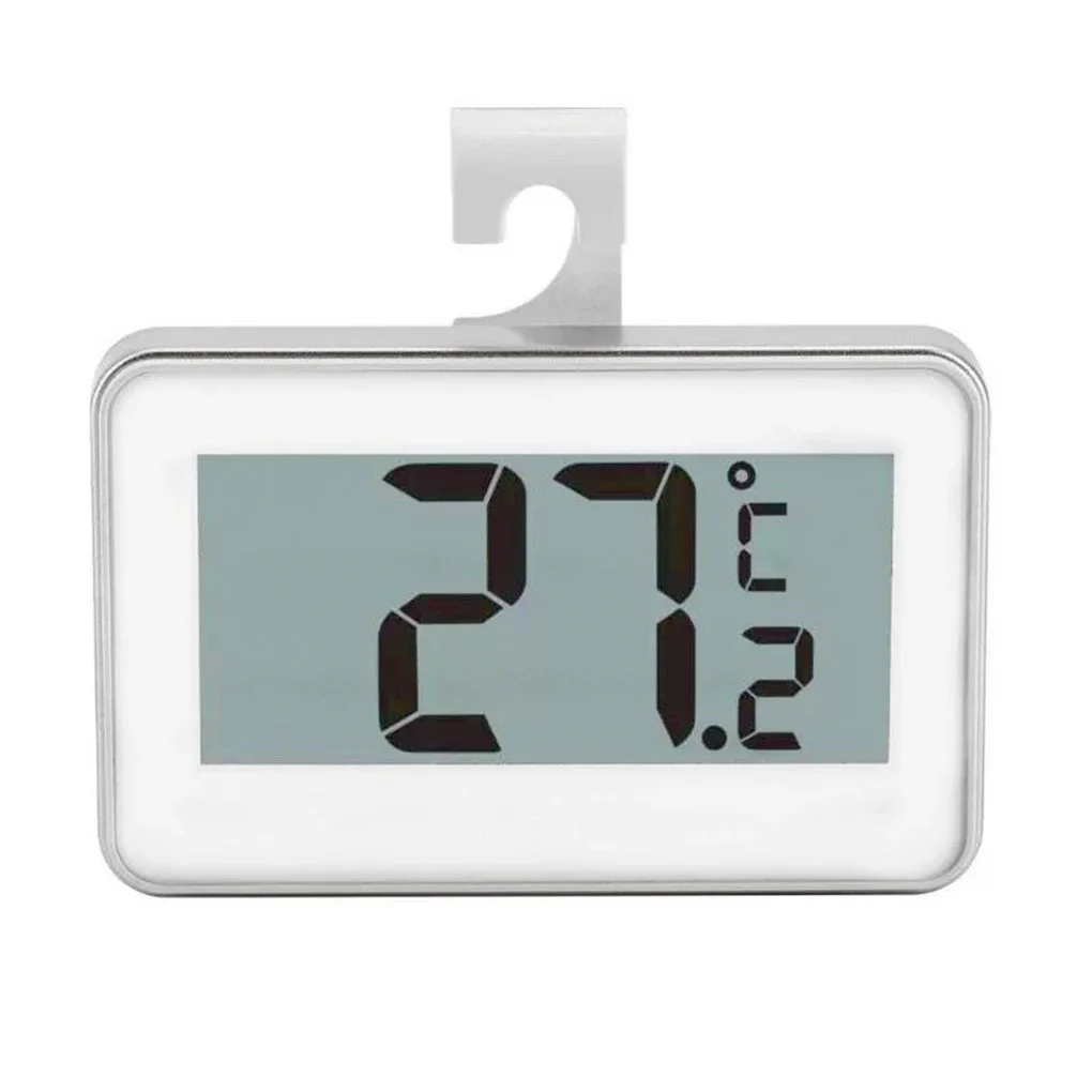 

Digital LCD Screen Precision Refrigerator Thermometer Adjustable Stand Magnet Waterproof Thermometer