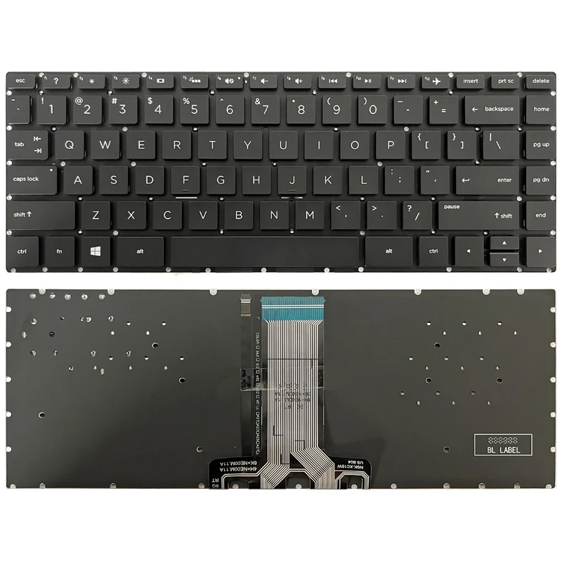 For HP 14-CB 14-BD 14-DA 14-BA 14-BW 14-BP14- BF/BK TPN-W125 C131 laptop replace keyboard For HP 14-CB 14-BD 14-DA 14-BA 14-BW 14-BP14- BF/BK TPN-W125 C131 laptop replace keyboard