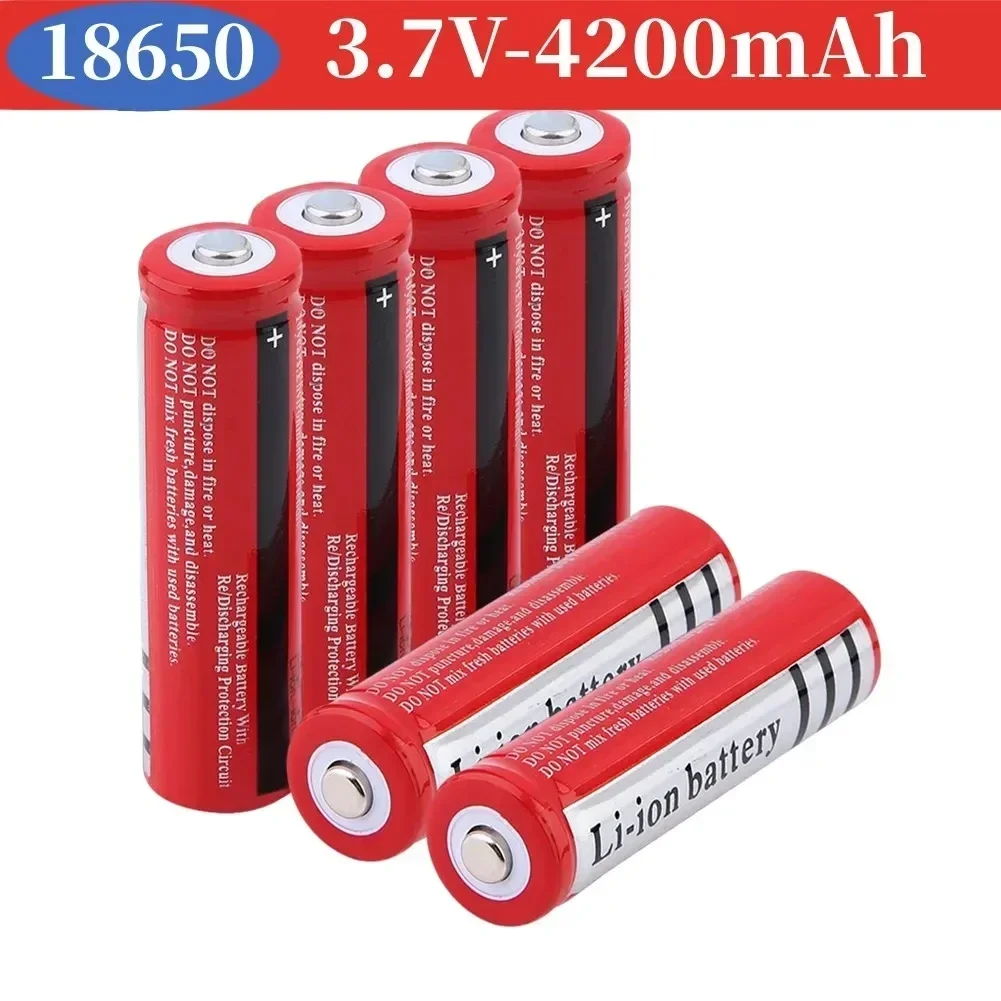 2023 Best-selling Free Shipping 18650 Battery 3.7V 4200mAh Rechargeable Lithium-ion Battery Led Flashlight Screwdriver Battery
2023 Best-selling Free Shipping 18650 Battery 3.7V 4200mAh Rechargeable Lithium-ion Battery Led Flashlight Screwdriver Battery