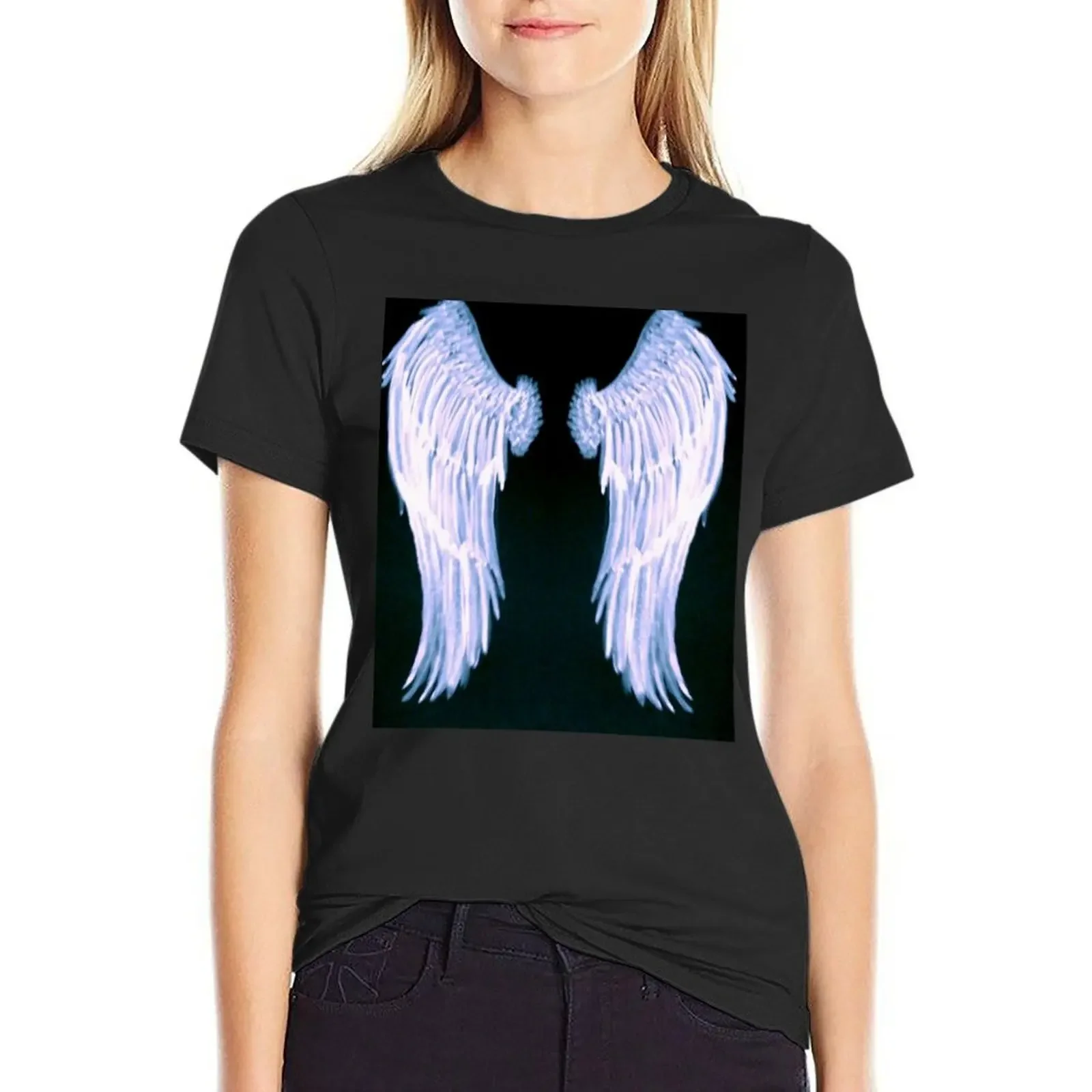 Angel wings watercolor T-Shirt summer top vintage clothes oversized workout shirts for Women
Angel wings watercolor T-Shirt summer top vintage clothes oversized workout shirts for Women