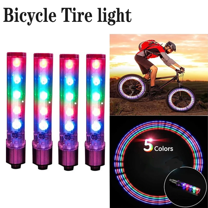 LED Color Bicycle Tire Light Night Safety Warning Lights Tail Light Night Safety Signal Lamp Motorcycle Bicycle Accessories
LED Color Bicycle Tire Light Night Safety Warning Lights Tail Light Night Safety Signal Lamp Motorcycle Bicycle Accessories