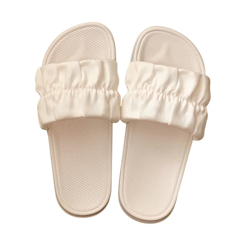 Fashion Fairy Style Flat Bottom Pleated Upper Sandals and Slippers for Female Summer Students Beach Shoes
Fashion Fairy Style Flat Bottom Pleated Upper Sandals and Slippers for Female Summer Students Beach Shoes