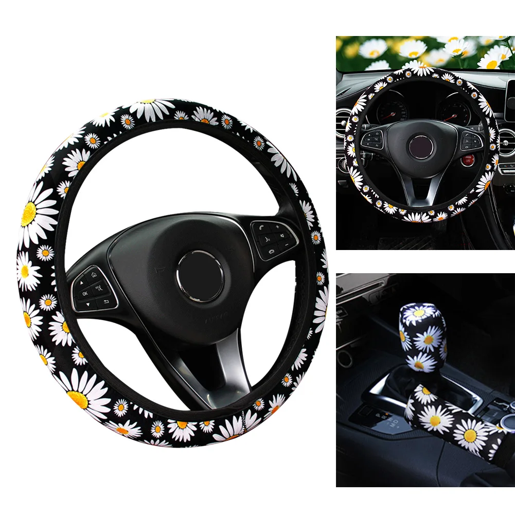 Add Comfort and Style to Your Car with a Chrysanthemum Car Steering Wheel Cover Set Handbrake & Gear Covers (3pcs)
Add Comfort and Style to Your Car with a Chrysanthemum Car Steering Wheel Cover Set Handbrake & Gear Covers (3pcs)