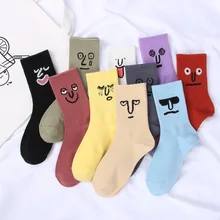Funny Mid Tube Socks for Women Fashion All Match Casual Hip-hop Cotton Sock High Quality Simple Harajuku Colorful Kawaii Socks
Funny Mid Tube Socks for Women Fashion All Match Casual Hip-hop Cotton Sock High Quality Simple Harajuku Colorful Kawaii Socks