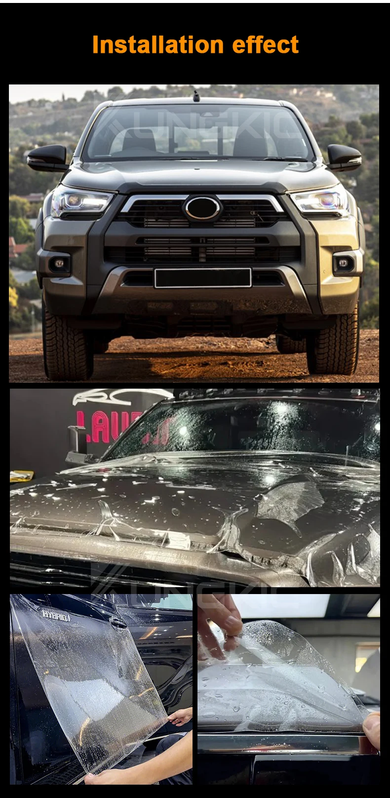 Shop Generic for TOYOTA HILUX INVINCIBLE SOFORT V 20212023 TPU PPF