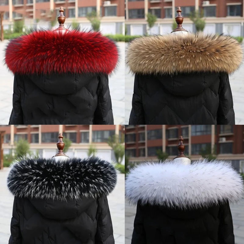 Natural Real Raccoon Fur Collar winter women Down Coat Hood Decor Fur Trim Warmer Fur Scarf Ladies Genuine Luxury Shawls
Natural Real Raccoon Fur Collar winter women Down Coat Hood Decor Fur Trim Warmer Fur Scarf Ladies Genuine Luxury Shawls