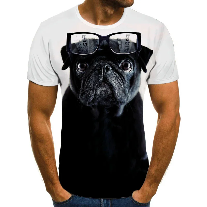 Summer Casual Fashion 3dt T-shirt Fun Personality Dog Creative Pattern Men's T-shirt Unisex O Collar Shirt Plus Size Streetwear
Summer Casual Fashion 3dt T-shirt Fun Personality Dog Creative Pattern Men's T-shirt Unisex O Collar Shirt Plus Size Streetwear