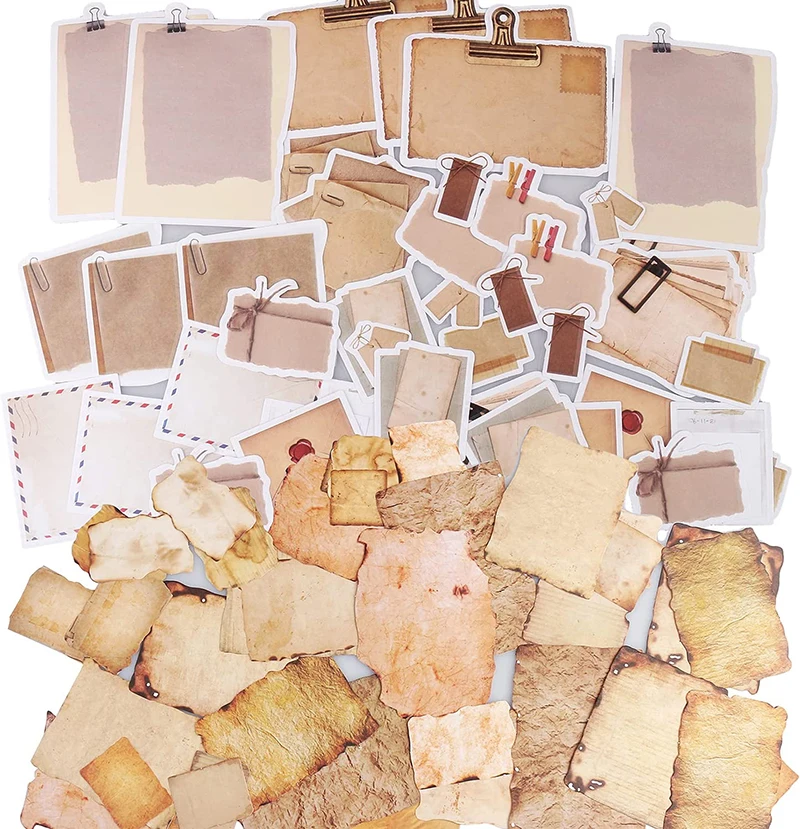 90Pcs Scrapbook Sticker for Journaling Vintage Washi Paper Stickers Bullet Journals Supplies Note Decoration Planner Sticker
90Pcs Scrapbook Sticker for Journaling Vintage Washi Paper Stickers Bullet Journals Supplies Note Decoration Planner Sticker
