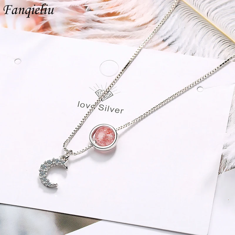 Fanqieliu S925 Stamp Pendant Necklace For Women Vintage Moon Crystal Jewelry Luxury Gift Girl New FQL20026
Fanqieliu S925 Stamp Pendant Necklace For Women Vintage Moon Crystal Jewelry Luxury Gift Girl New FQL20026