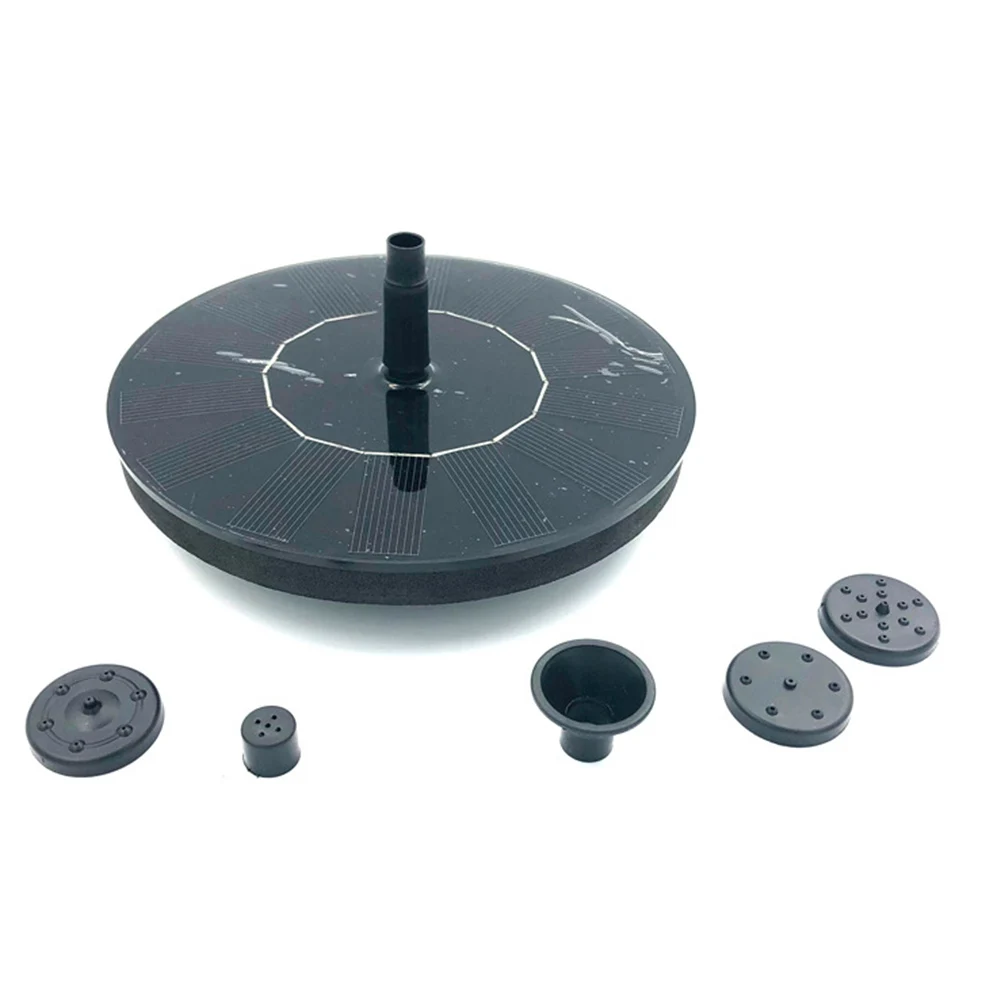 Accessories Bag Solar Fountain 7V/1.4W DC 4.5-10V Fast Starting High Efficiency Portable Strong Stability Round Shape
Accessories Bag Solar Fountain 7V/1.4W DC 4.5-10V Fast Starting High Efficiency Portable Strong Stability Round Shape