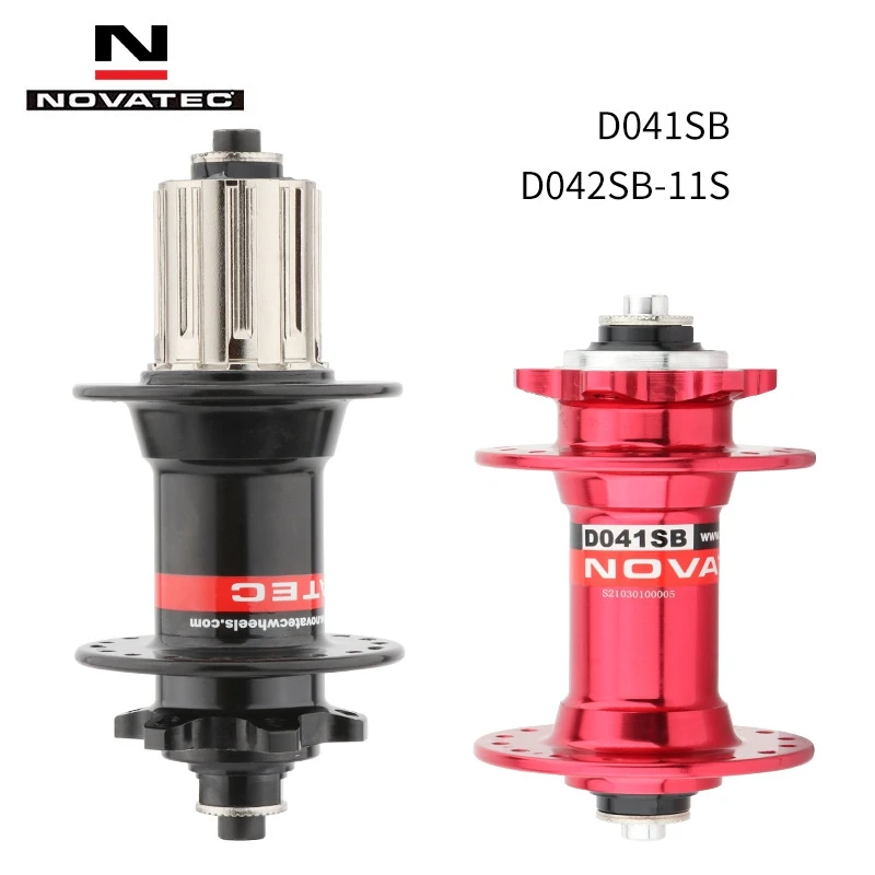 NOVATEC D041SB/D042SB Mountain Bike 4 Bearing Hub Front/Rear 32/36 Holes 8/9/10/11 Speed Disc Brake Hubs Iamok Bicycle Parts
NOVATEC D041SB/D042SB Mountain Bike 4 Bearing Hub Front/Rear 32/36 Holes 8/9/10/11 Speed Disc Brake Hubs Iamok Bicycle Parts