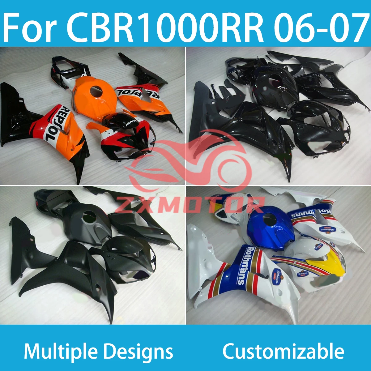 Бесплатные пользовательские Обтекатели для Honda CBR 1000RR 06 07, высокое качество ZXMT, пластиковая флейта CBR1000RR 2006 2007
Бесплатные пользовательские Обтекатели для Honda CBR 1000RR 06 07, высокое качество ZXMT, пластиковая флейта CBR1000RR 2006 2007