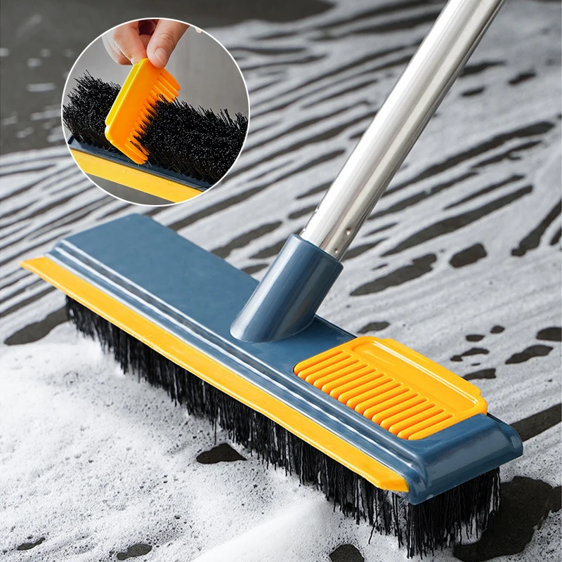 2 In 1 Floor Scrub Brush Long Handle Removable Cleaning Brush Bathroom Cleaning Tools With Scraper for Tile Floor Crevice Clean
2 In 1 Floor Scrub Brush Long Handle Removable Cleaning Brush Bathroom Cleaning Tools With Scraper for Tile Floor Crevice Clean