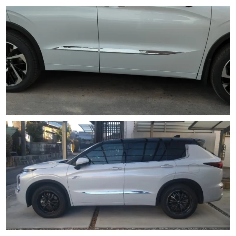 Для Mitsubishi Outlander PHEV 2022 2023 ABS хромированные молдинговые полоски для боковых дверей Декоративные наклейки аксессуары для стайлинга автомобиля
Для Mitsubishi Outlander PHEV 2022 2023 ABS хромированные молдинговые полоски для боковых дверей Декоративные наклейки аксессуары для стайлинга автомобиля