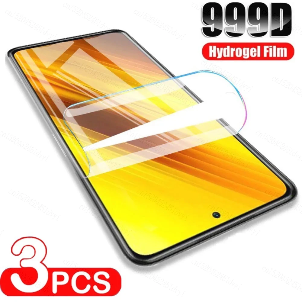 Гидрогелевая пленка 3 шт. для Xiaomi Poco M3 M4 M5 M6 Pro C40 C50 C51 C55, защита экрана Poco X5 X4 X3 NFC F3 F4 GT F5, пленка
Гидрогелевая пленка 3 шт. для Xiaomi Poco M3 M4 M5 M6 Pro C40 C50 C51 C55, защита экрана Poco X5 X4 X3 NFC F3 F4 GT F5, пленка