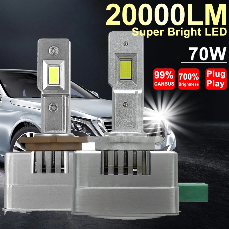 Led D1s Lamp 70W 12V 24V Canbus Car Headlight HID Replacing light bulbs D2S D3S D4S D5S D8S D1R 6500K Plug and Play Fog Lights
Led D1s Lamp 70W 12V 24V Canbus Car Headlight HID Replacing light bulbs D2S D3S D4S D5S D8S D1R 6500K Plug and Play Fog Lights