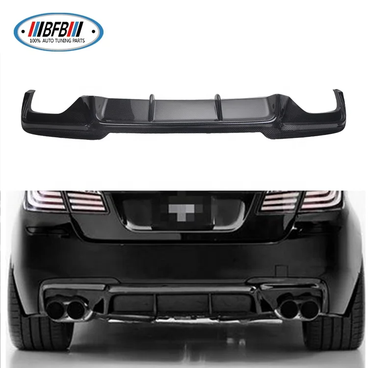 Auto Rear Bumper Carbon Fiber Rear Diffuser for BMWs 5 series F10 MT V Style 2010-2016
Auto Rear Bumper Carbon Fiber Rear Diffuser for BMWs 5 series F10 MT V Style 2010-2016