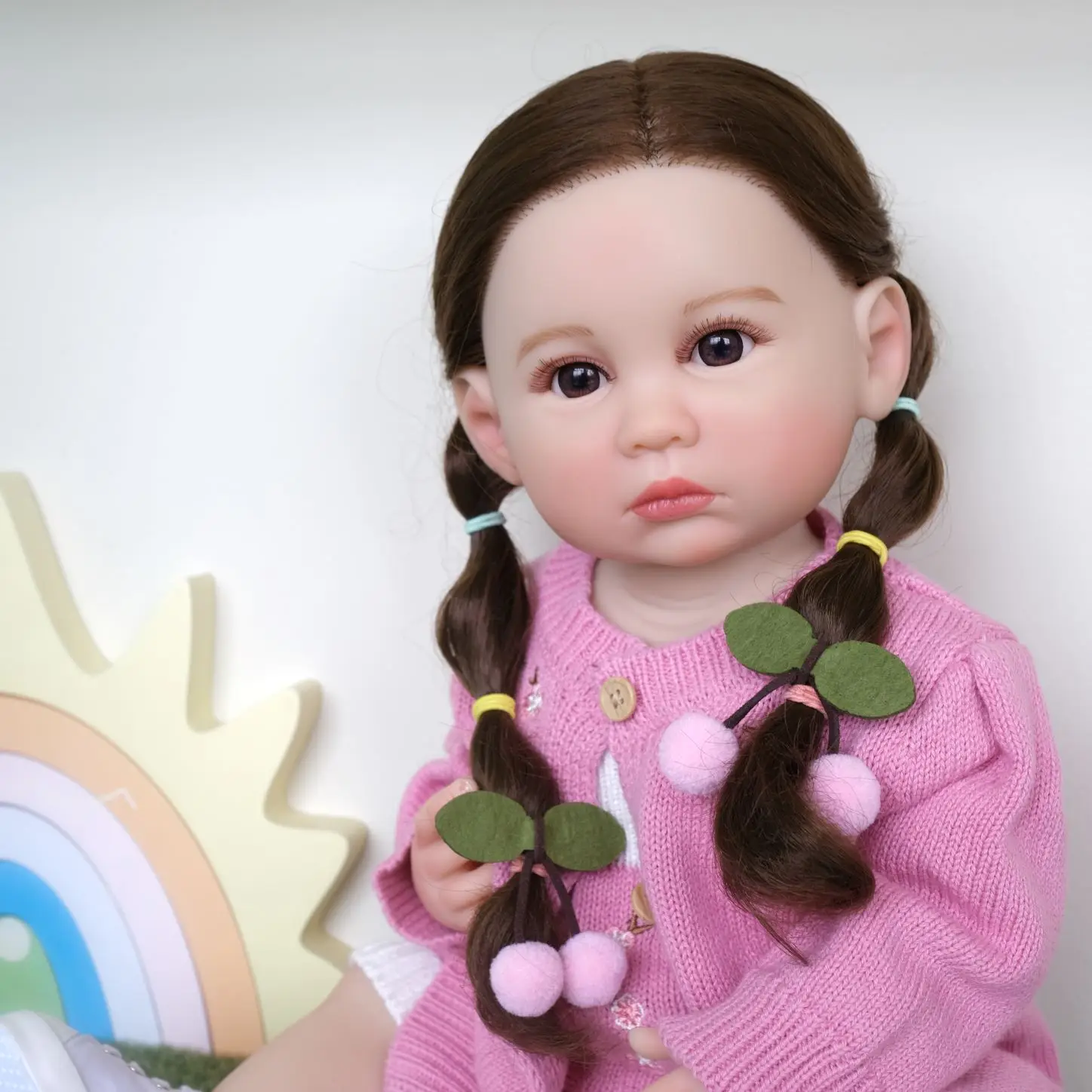 Full Body Silicone Reborn Baby Doll 22 Inch Julieata Bebe Reborn 3D Marble Texture Skin Visible Veins Children Gift Toys
Full Body Silicone Reborn Baby Doll 22 Inch Julieata Bebe Reborn 3D Marble Texture Skin Visible Veins Children Gift Toys