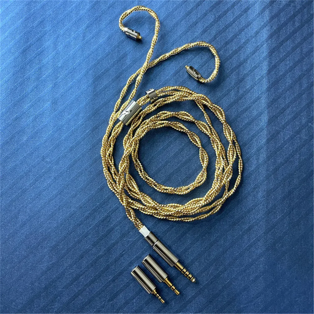 FENGRU Golden Horn King 6N single crystal copper silver plating 3 in 1 Jack plug 2Pin 0.78 MMCX Earphone Upgrade Cable
FENGRU Golden Horn King 6N single crystal copper silver plating 3 in 1 Jack plug 2Pin 0.78 MMCX Earphone Upgrade Cable