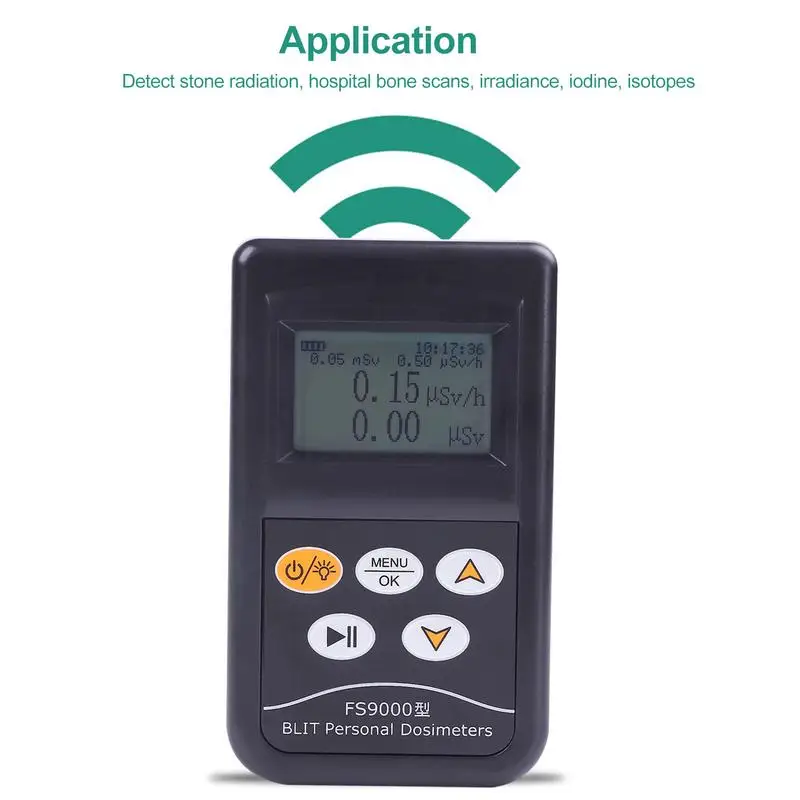 Radiation Detector Device Nuclear Radiation Meter Monitor With Sound Alarm R-ray Detection Handheld Radiation Detector For Home
Radiation Detector Device Nuclear Radiation Meter Monitor With Sound Alarm R-ray Detection Handheld Radiation Detector For Home