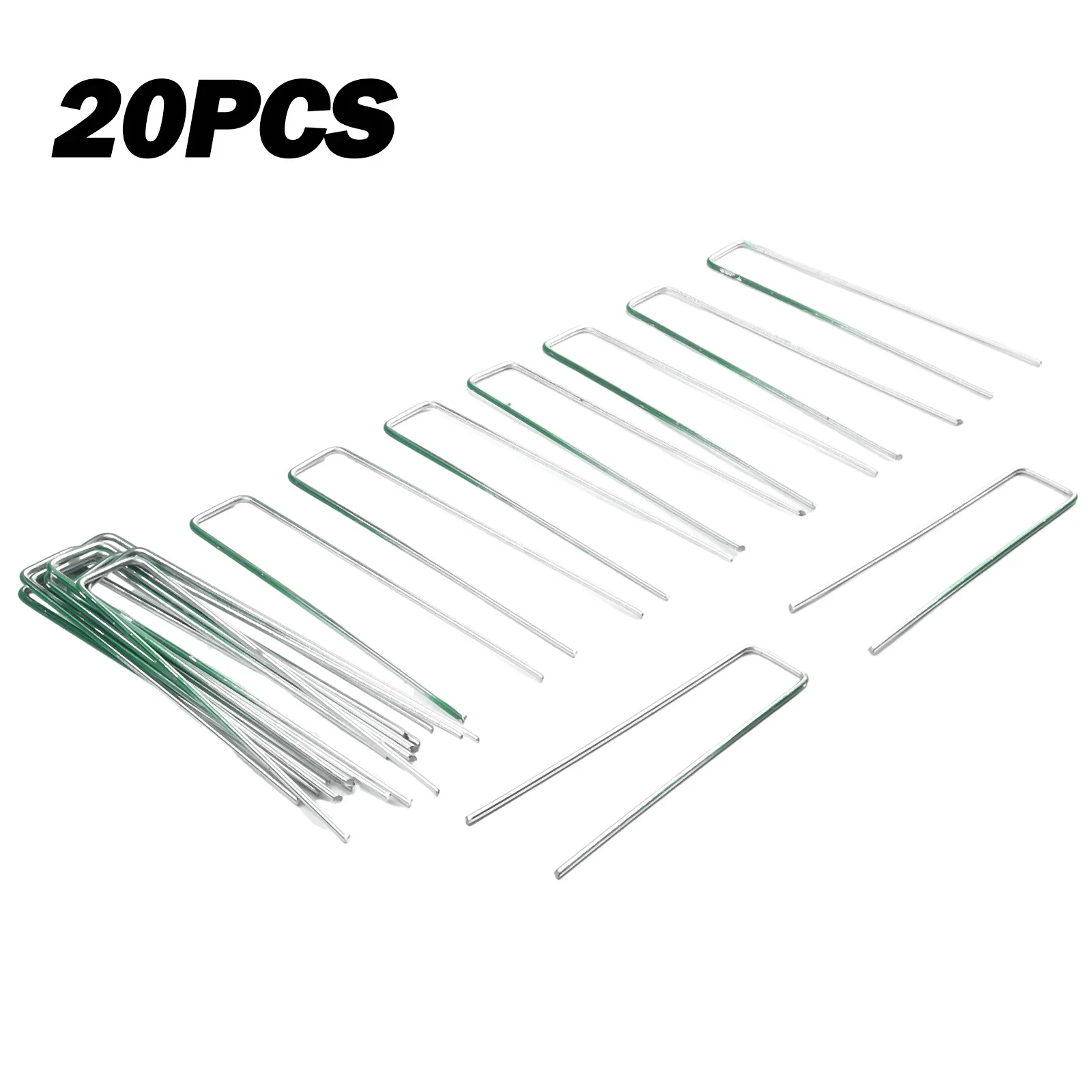 20Pcs/Set Artificial Grass Turf U Pins Fastening Lawn Tent Pegs Staple Outdoor Heavy Duty Gardening Accessories
20Pcs/Set Artificial Grass Turf U Pins Fastening Lawn Tent Pegs Staple Outdoor Heavy Duty Gardening Accessories