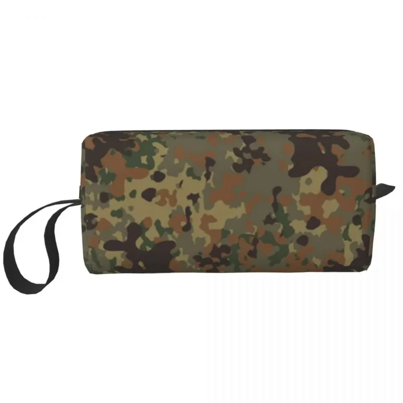 Flecktarn Camo Travel Cosmetic Bag Women Military Army Camouflage Toiletry Makeup Organizer Ladies Beauty Storage Dopp Kit
Flecktarn Camo Travel Cosmetic Bag Women Military Army Camouflage Toiletry Makeup Organizer Ladies Beauty Storage Dopp Kit