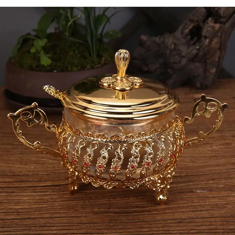 European Style Glass Seasoning Box Kitchen Decoration Supplies Creative Storage Box Household Seasoning Pot Kitchen Tools
European Style Glass Seasoning Box Kitchen Decoration Supplies Creative Storage Box Household Seasoning Pot Kitchen Tools