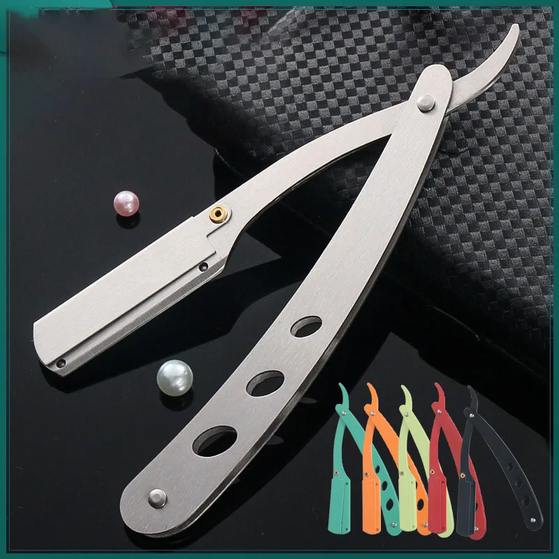 1x Colourful Professional Manual Shaver Straight Edge Stainless Steel Sharp Barber Razor Folding Shaving Beard Cutter
1x Colourful Professional Manual Shaver Straight Edge Stainless Steel Sharp Barber Razor Folding Shaving Beard Cutter