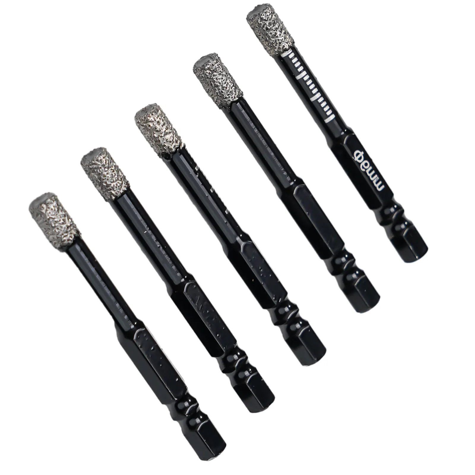 5Pcs 6mm/8mm Hex Handle Drill Bits Vaccum Brazed Diamond Dry Drilling Tool Hole Saw Cutter Punching For Granite Marble Cutting
5Pcs 6mm/8mm Hex Handle Drill Bits Vaccum Brazed Diamond Dry Drilling Tool Hole Saw Cutter Punching For Granite Marble Cutting