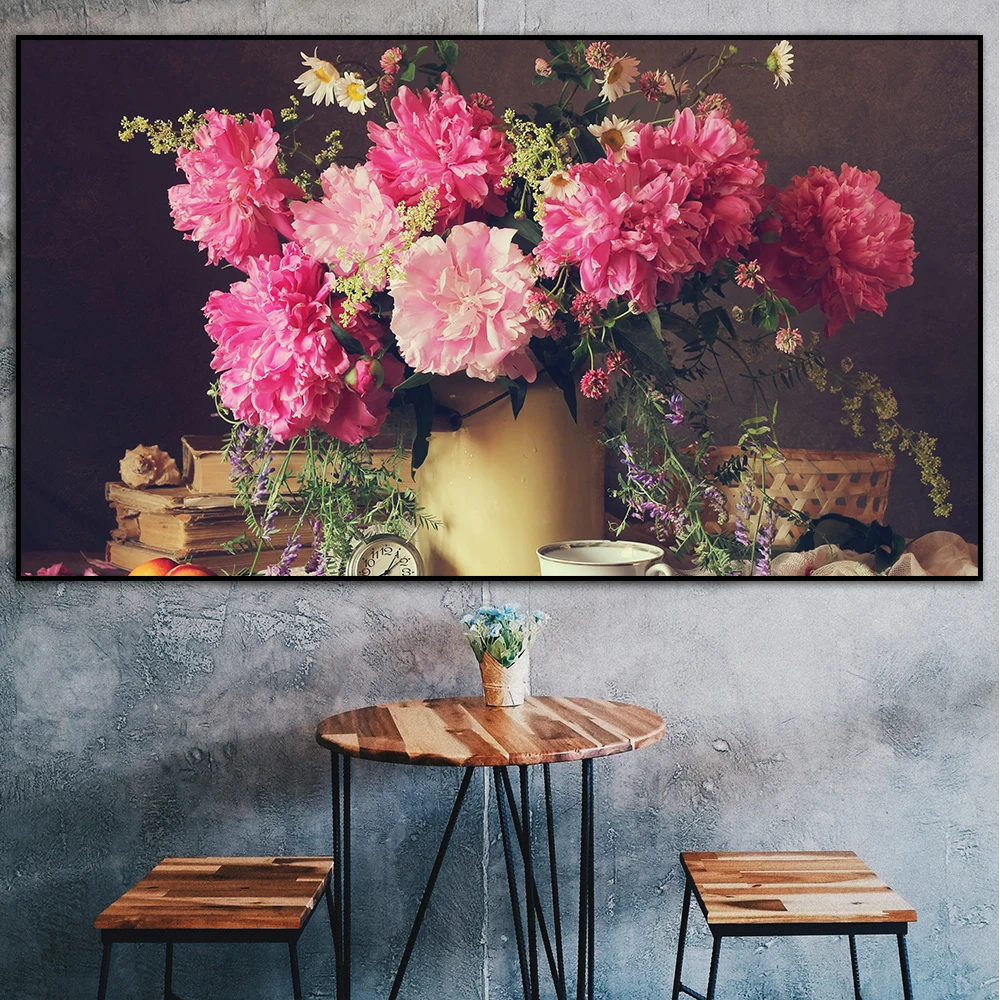 Pink Peony Tulip Photo Modern Plant Wall Art Poster Canvas Print Painting Flower Picture For Gift Living Room Home Decor Cuadros
Pink Peony Tulip Photo Modern Plant Wall Art Poster Canvas Print Painting Flower Picture For Gift Living Room Home Decor Cuadros
