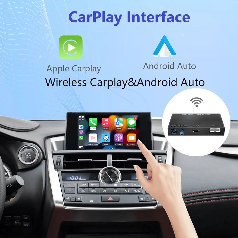 Беспроводной интерфейс CarPlay для Lexus RX RC NX ES IS GS CT LS LX LC UX 2014-2019 Android Авто Youtube Airplay автомобильные аксессуары
Беспроводной интерфейс CarPlay для Lexus RX RC NX ES IS GS CT LS LX LC UX 2014-2019 Android Авто Youtube Airplay автомобильные аксессуары