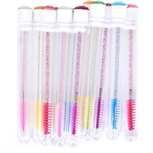 Portable Disposable Tube EYELASH BRUSH Independent Packaging with Diamond Lash Comb Multi-Color Optional mini eyebrow brush
Portable Disposable Tube EYELASH BRUSH Independent Packaging with Diamond Lash Comb Multi-Color Optional mini eyebrow brush